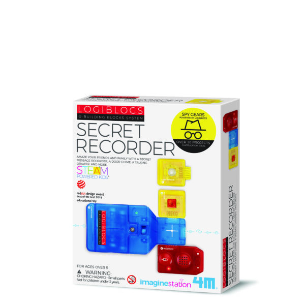 4M Logiblocs Secret Recorder outer box